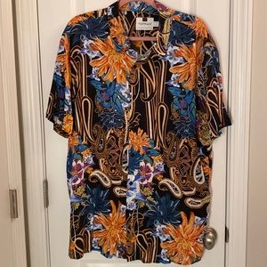 Topman Button Down Hawaiian Shirt - Men’s XXL